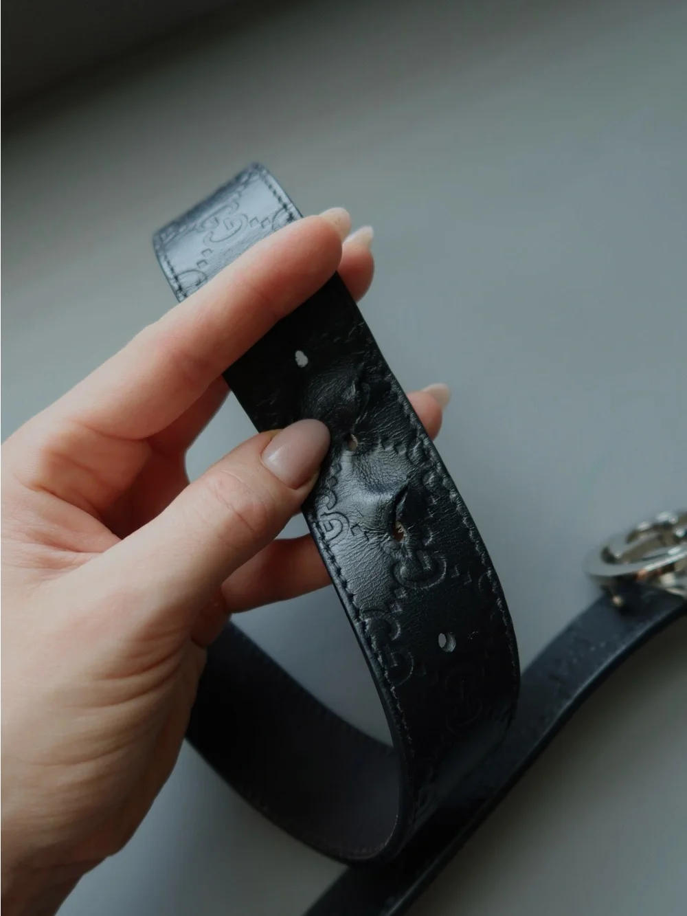 Gucci Reversible Leather Belt Interlocking G – Black/Brown 95/38